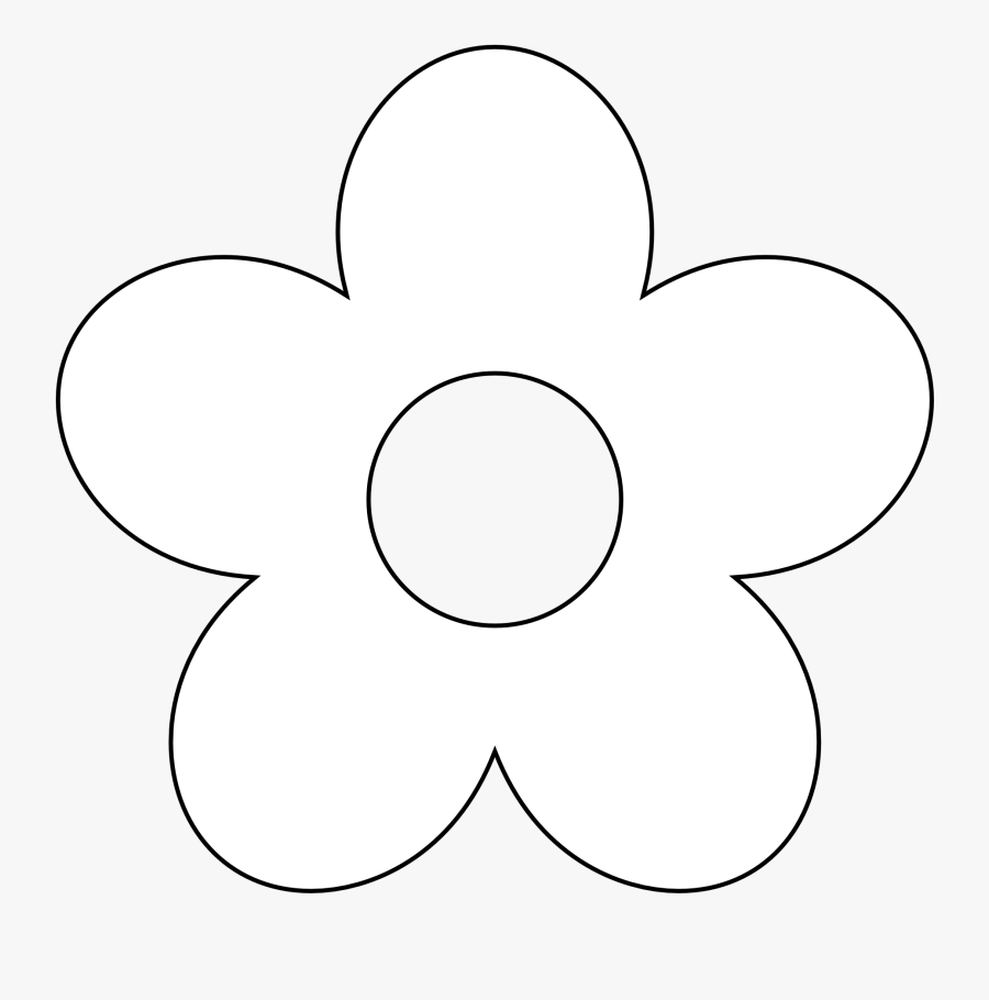 Transparent Floral Clipart - Circle, Transparent Clipart