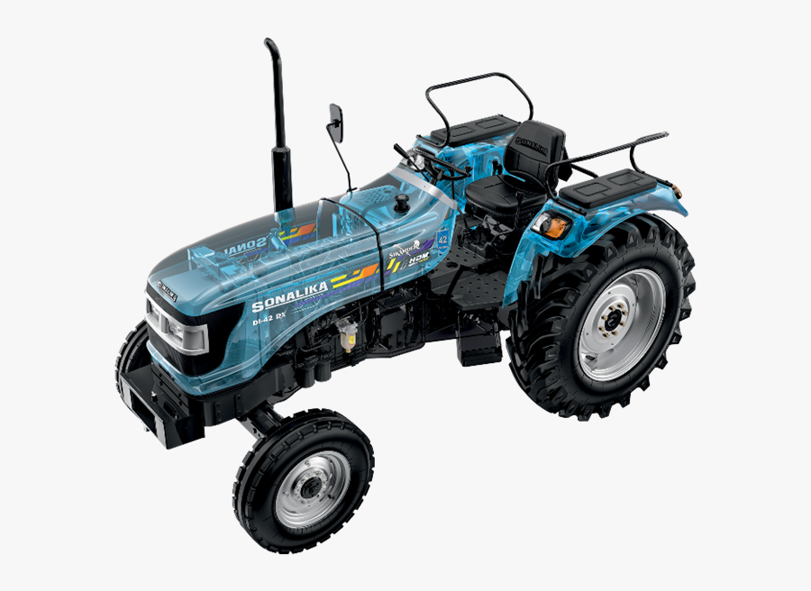 Tractor Clipart Sonalika - Tractor, Transparent Clipart