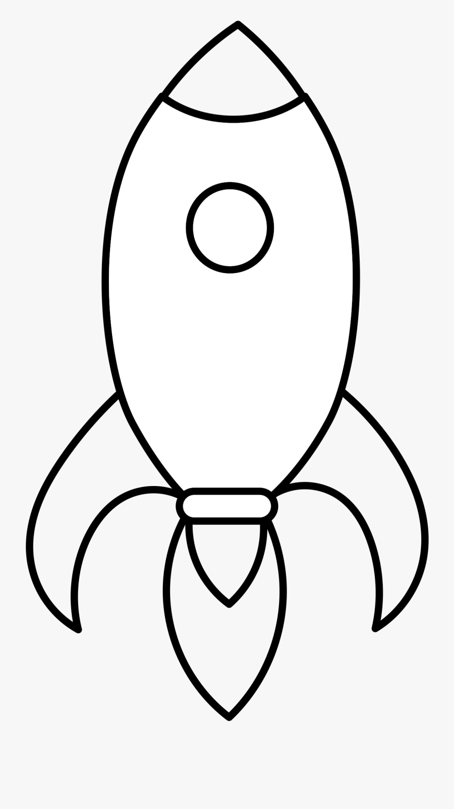 Rocket Ship Coloring Pages Space Drawing Images With - Rocket Clipart For Colouring, Transparent Clipart