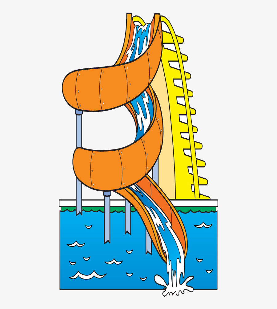Png Royalty Free Stock Slide Clip Art Amusement - Water Slide Clipart Png, Transparent Clipart