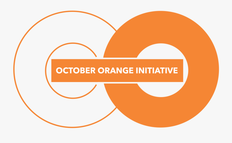 October Orange Initiative - Circle, Transparent Clipart