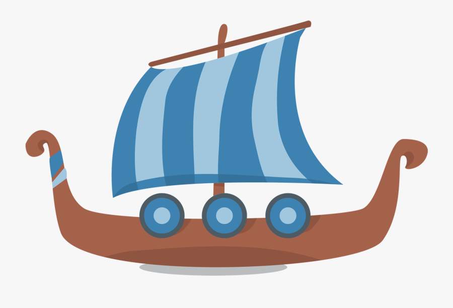 Clip Art Viking Ships Dragon Clip - Viking Ship Vector Free, Transparent Clipart