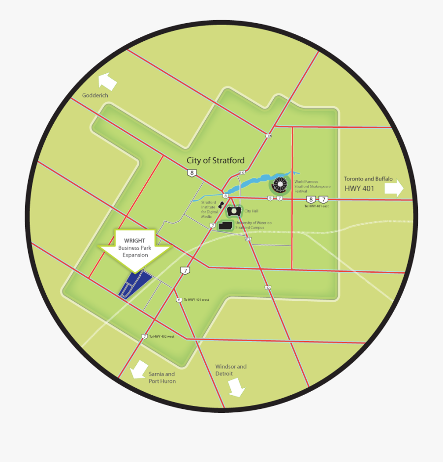 Circular Park Clipart, Transparent Clipart