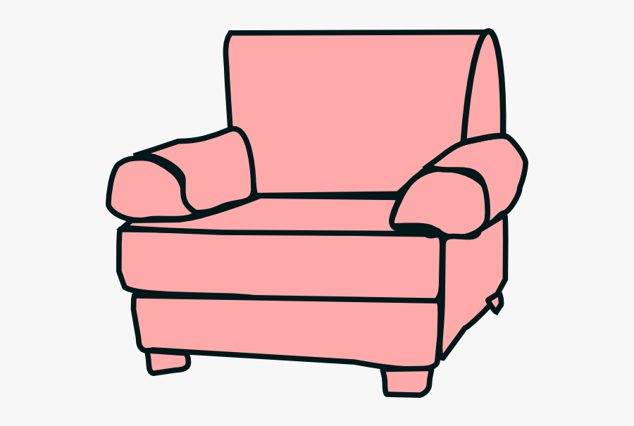 Comfy Chair Clipart - Clipart Of Furniture, Transparent Clipart