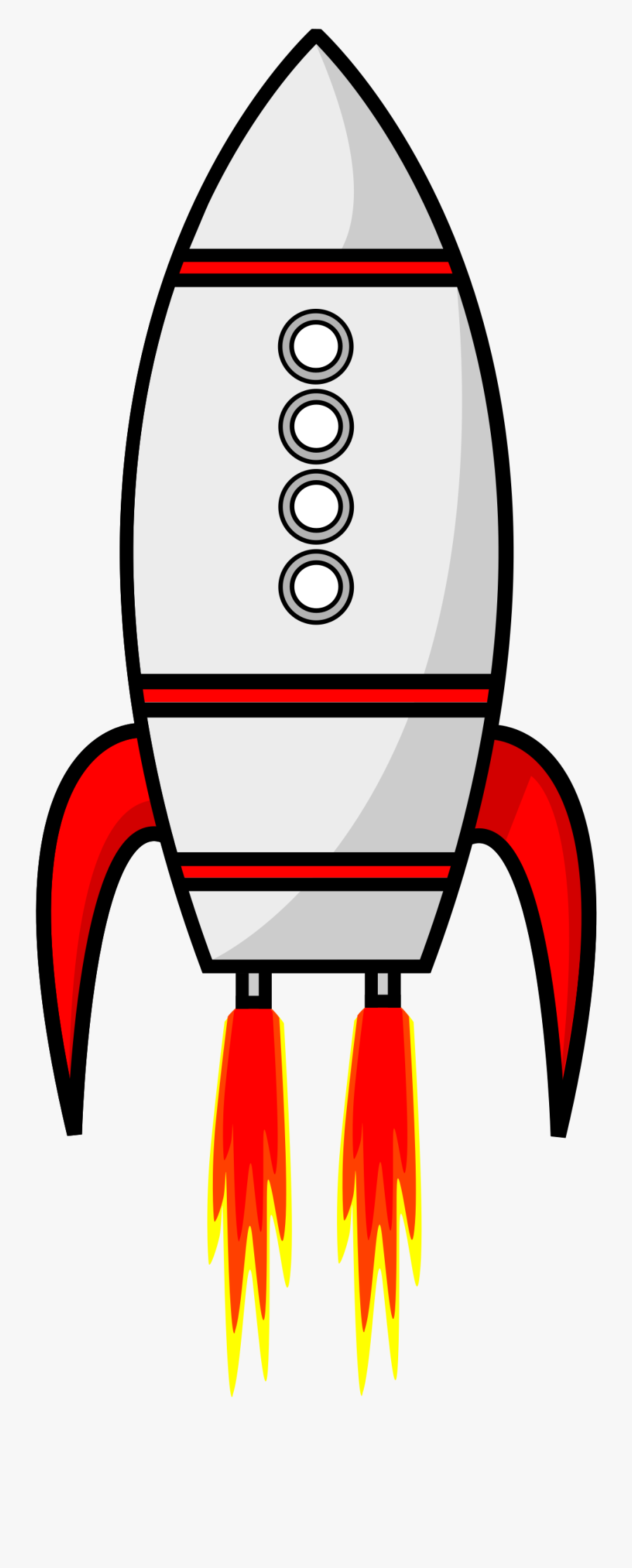 Clipart - Rocket Transparent, Transparent Clipart