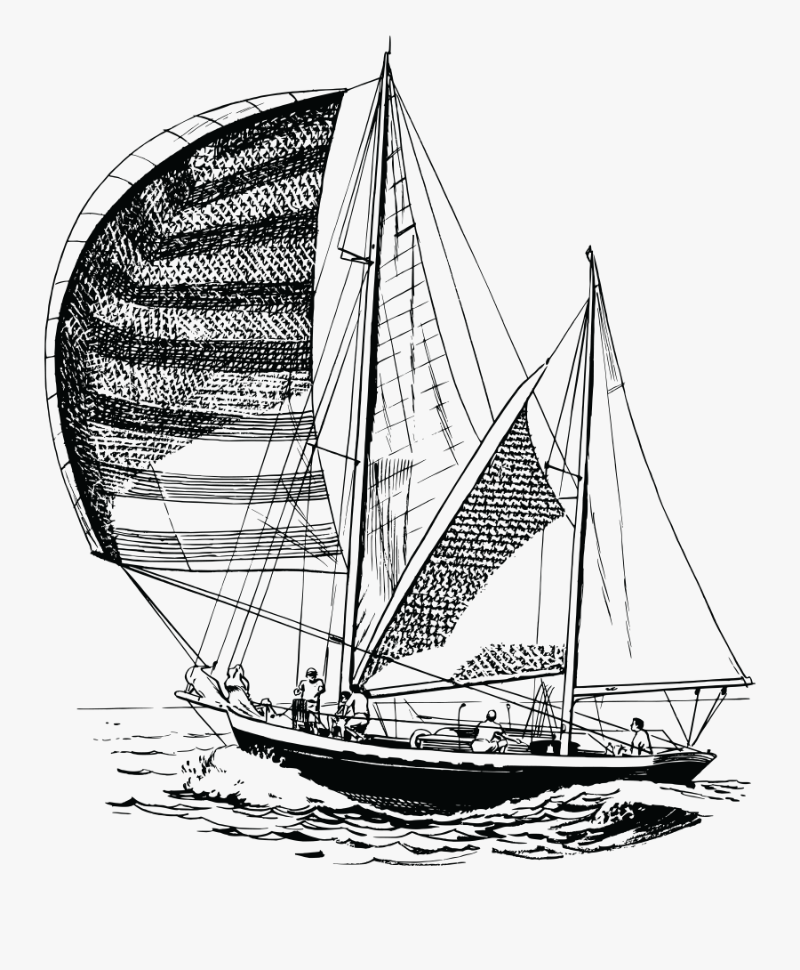 Free Clipart Of A Sailboat - Sail Png, Transparent Clipart