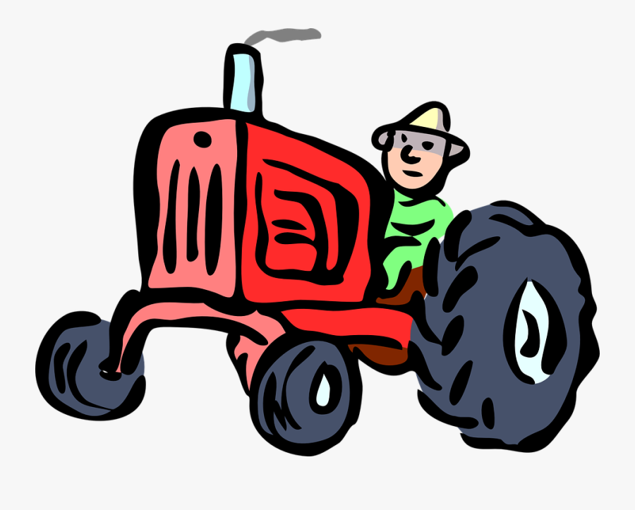 Microsoft Office 2010 Tractor Clipart - Farmer Equipment Clipart, Transparent Clipart