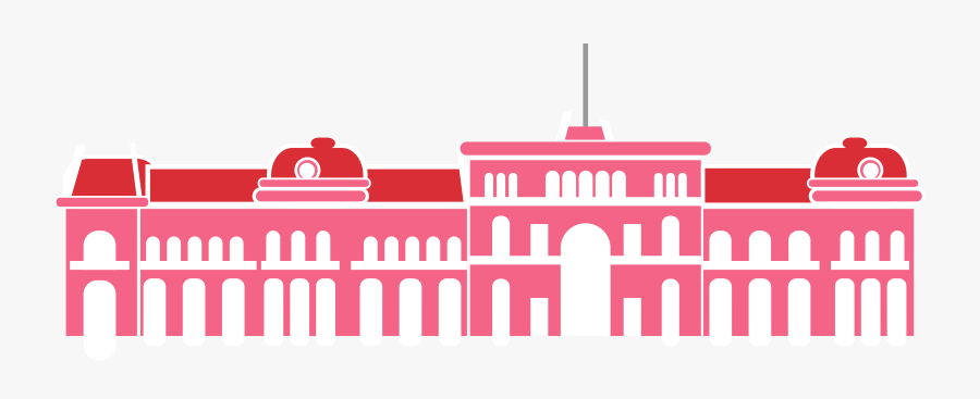 Casa Rosada Clipart - Casa Rosada Png Buenos Aires, Transparent Clipart