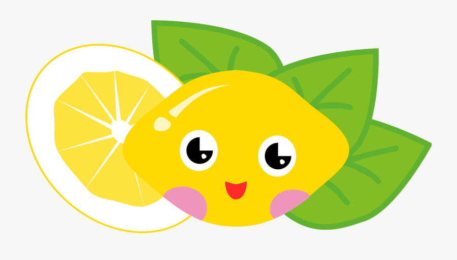 90 Free Lemon Clipart Images & Pictures Downloadã - Cute Cartoon Fruits Png, Transparent Clipart