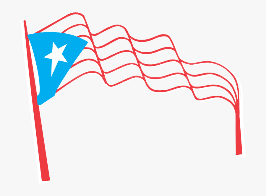 Puerto Rico Clipart E Marketing - Humboldt Park Puerto Rico Flag, Transparent Clipart