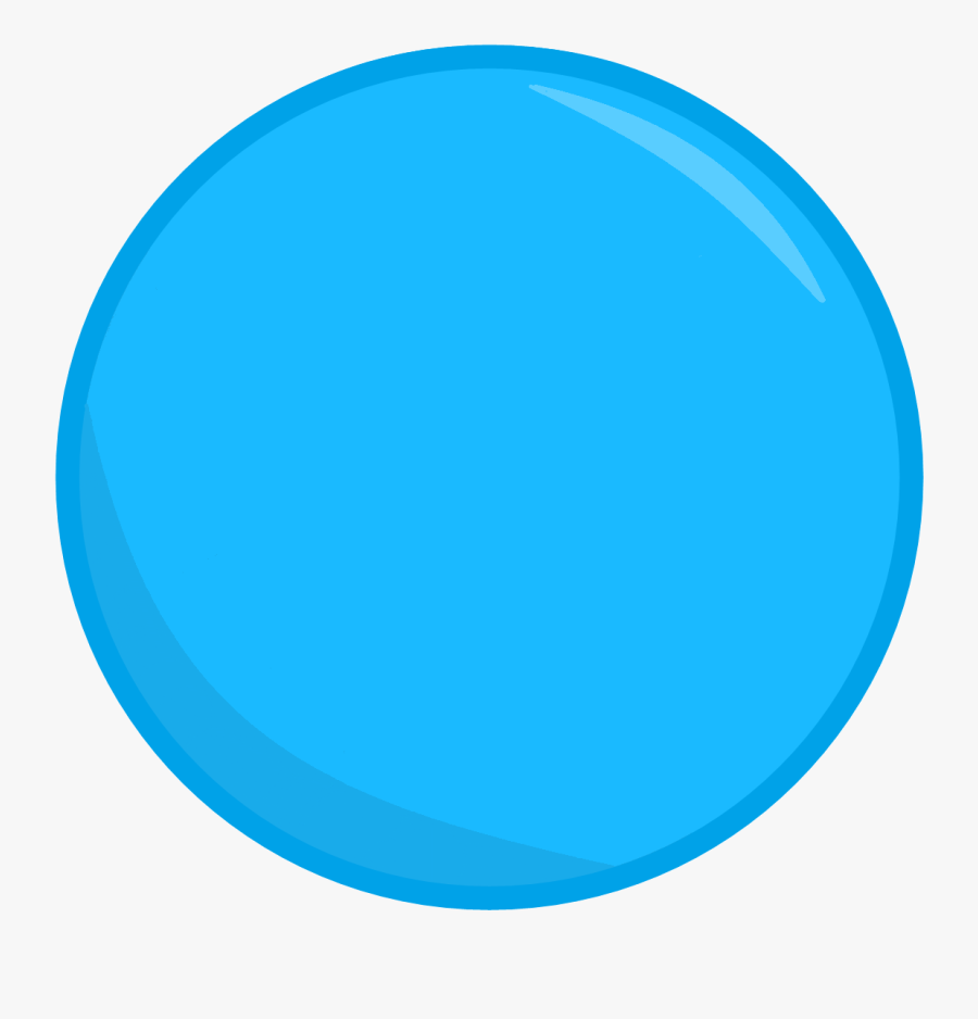 Randome Clipart Bouncy Ball - Transparent Blue Circle Png, Transparent Clipart