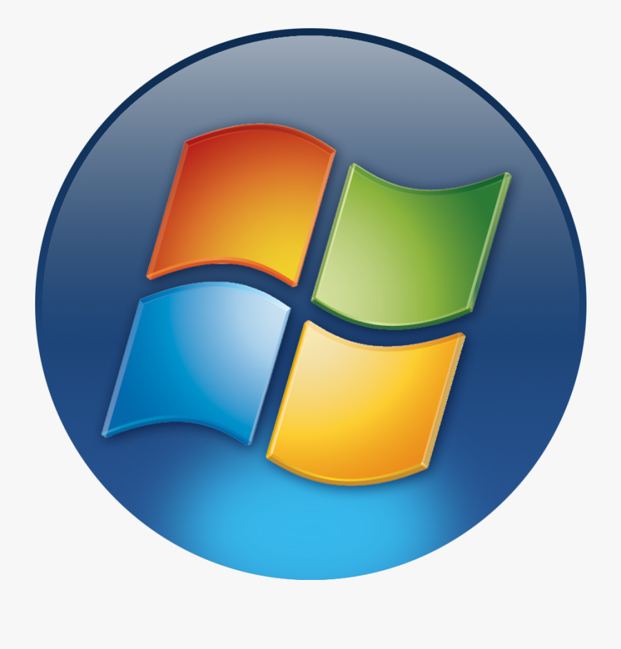 Windows Clipart Microsoft - Windows 7 Icon Png, Transparent Clipart