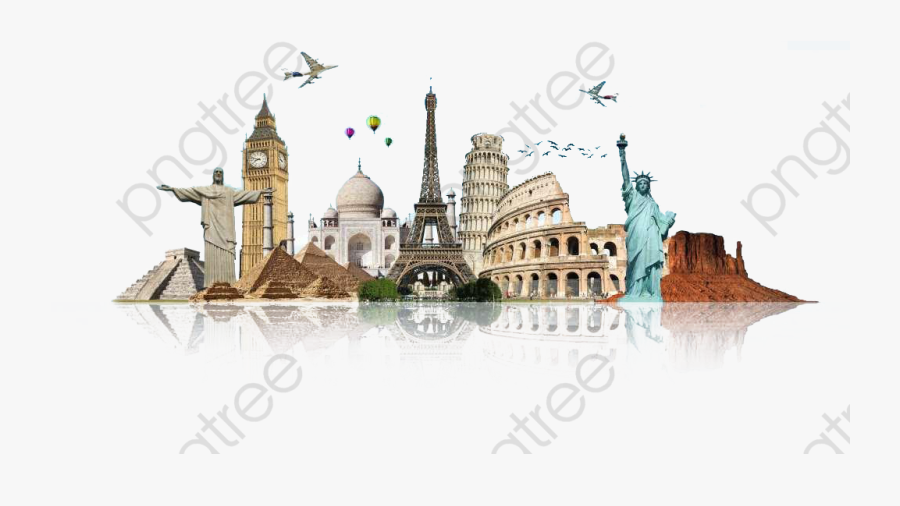 Travel Around The World Clipart - Colosseum, Transparent Clipart