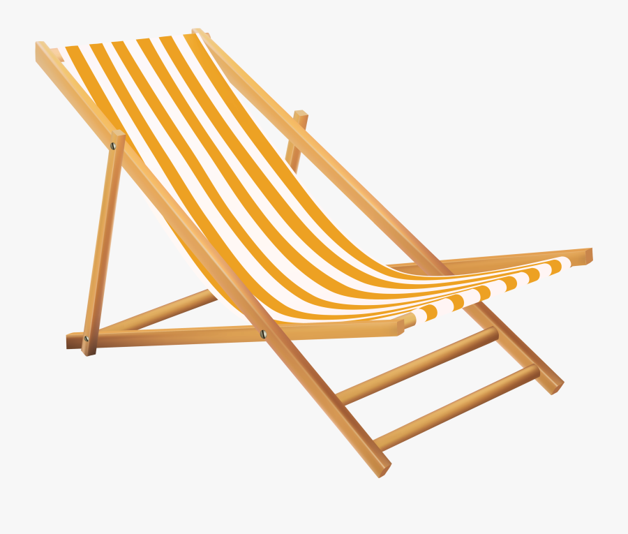 Transparent Beach Chair Clipart, Transparent Clipart