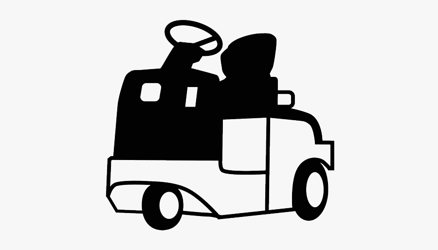 Electric Forklift Clipart, Transparent Clipart
