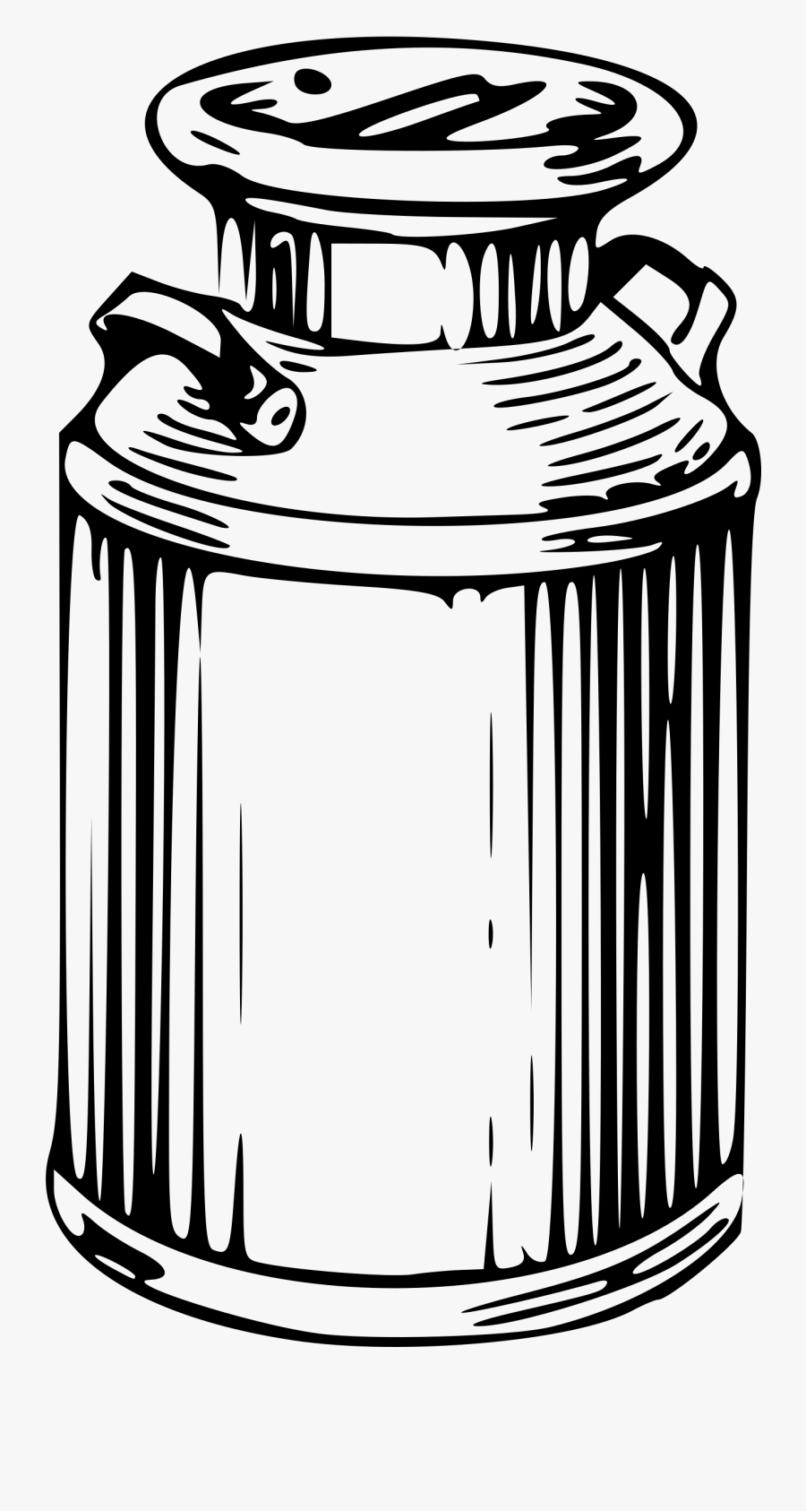 Clipart Milk Can Pertaining To Milk Clipart - Milk Can Clip Art, Transparent Clipart