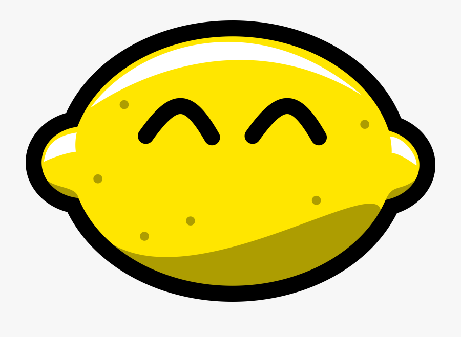 Happy Lemon, Transparent Clipart