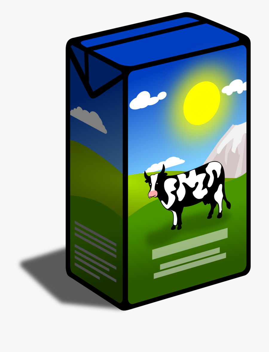 Carton Of Milk Clipart, Transparent Clipart