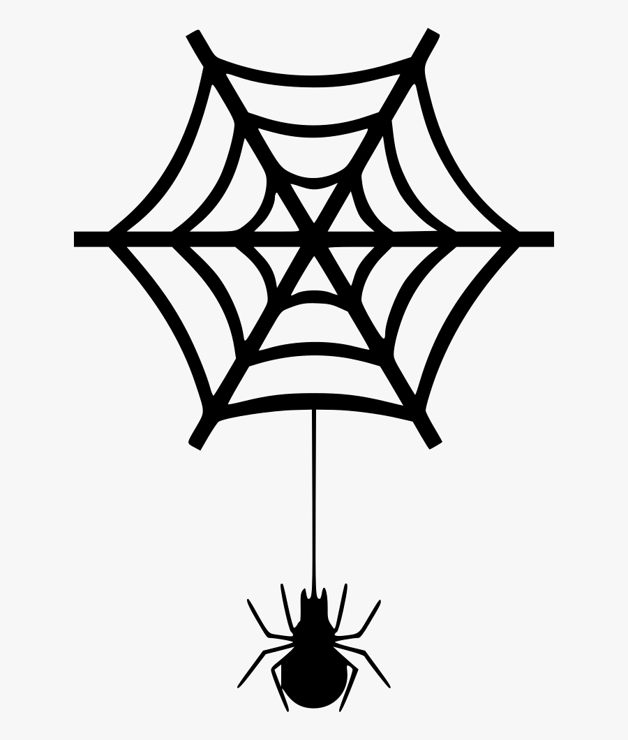 Bug Net Halloween Insect - Halloween Spider Web Icon, Transparent Clipart