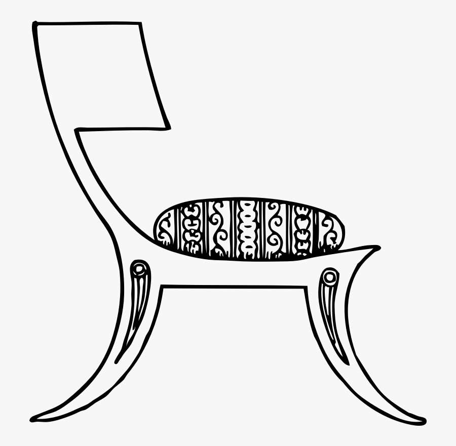 Ball In The Chair Clip Art Black, Transparent Clipart