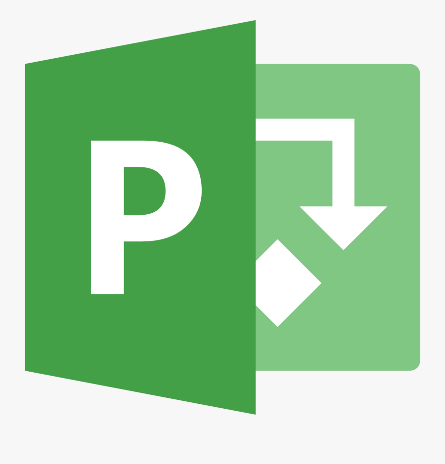 Microsoft Clipart Excel - Microsoft Project 2016 Icon, Transparent Clipart