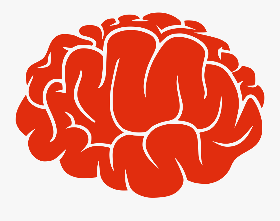 Brain Cartoon Clip Art - Transparent Cartoon Brains Png, Transparent Clipart