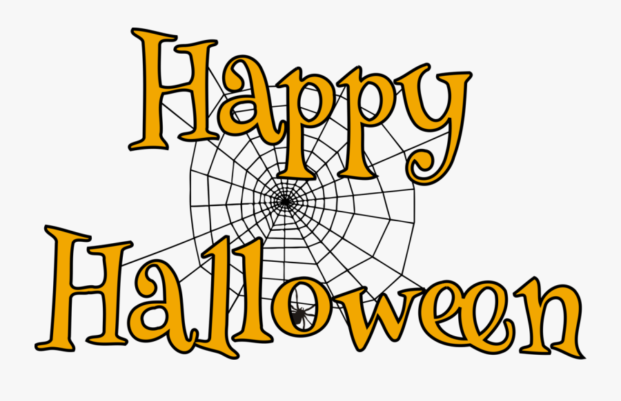 Transparent Happy Halloween Png - Happy Halloween Spider Clipart, Transparent Clipart