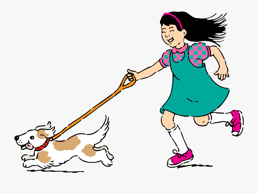 Microsoft Clipart Dog - Walking Dog Clip Art, Transparent Clipart