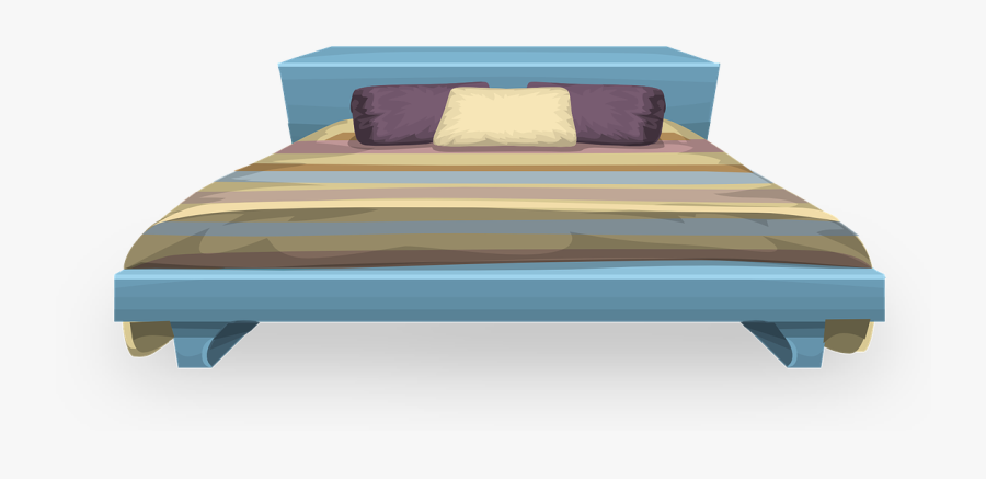 Bed Clip Art Clipart Free Microsoft - Giường Png, Transparent Clipart