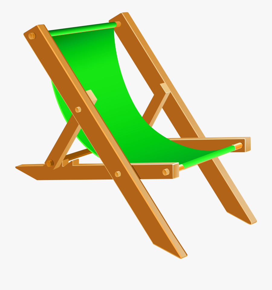 Clipart, Beach Umbrella - Transparent Background Beach Chair Clipart, Transparent Clipart