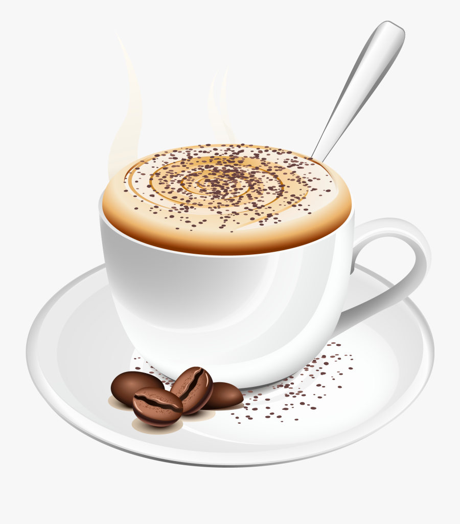 Cup Of Png - Cappuccino Vector, Transparent Clipart