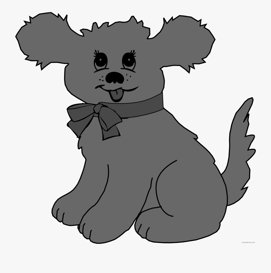 Transparent Puppy Clipart Black And White - Puppy, Transparent Clipart