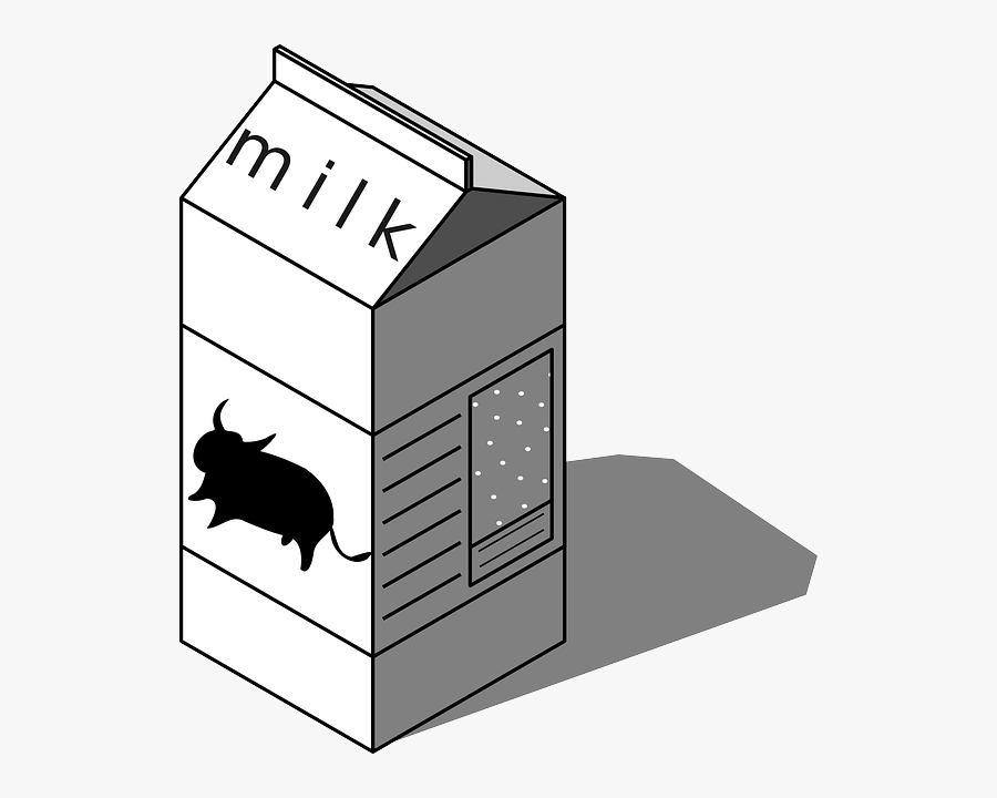 Leche - Clipart - Low Fat Milk Clipart, Transparent Clipart