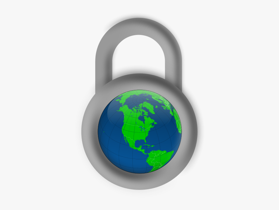 Secure About The World - Insecurity Png, Transparent Clipart