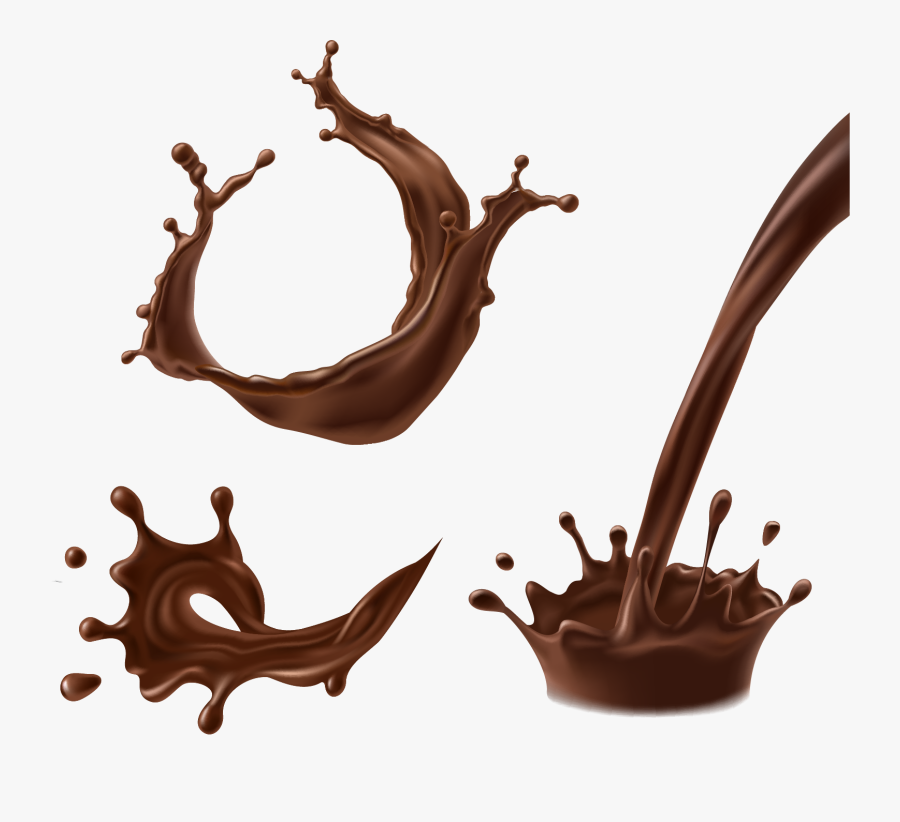 Coffee Liquid Goody Chocolate Vector Cake Milk Clipart - Chocolate Background Png, Transparent Clipart