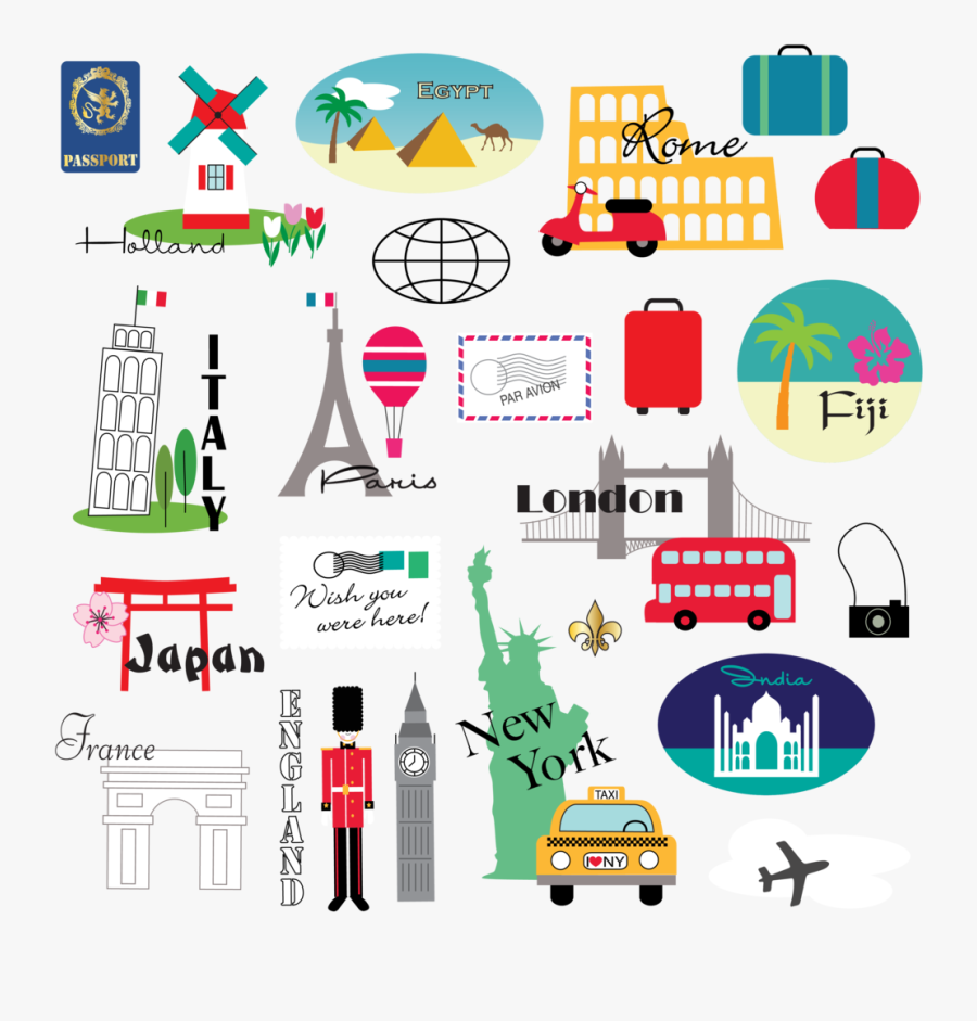 World Travel Travel Clipart , Png Download - Travel The World Clipart, Transparent Clipart