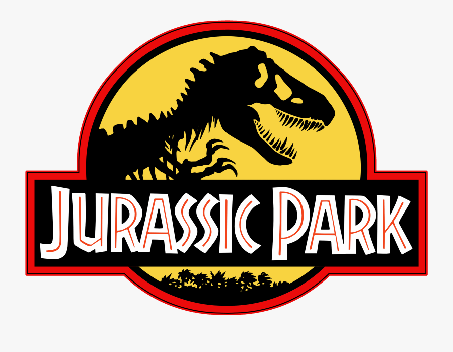 Jurassic Park 1993 Logo, Transparent Clipart