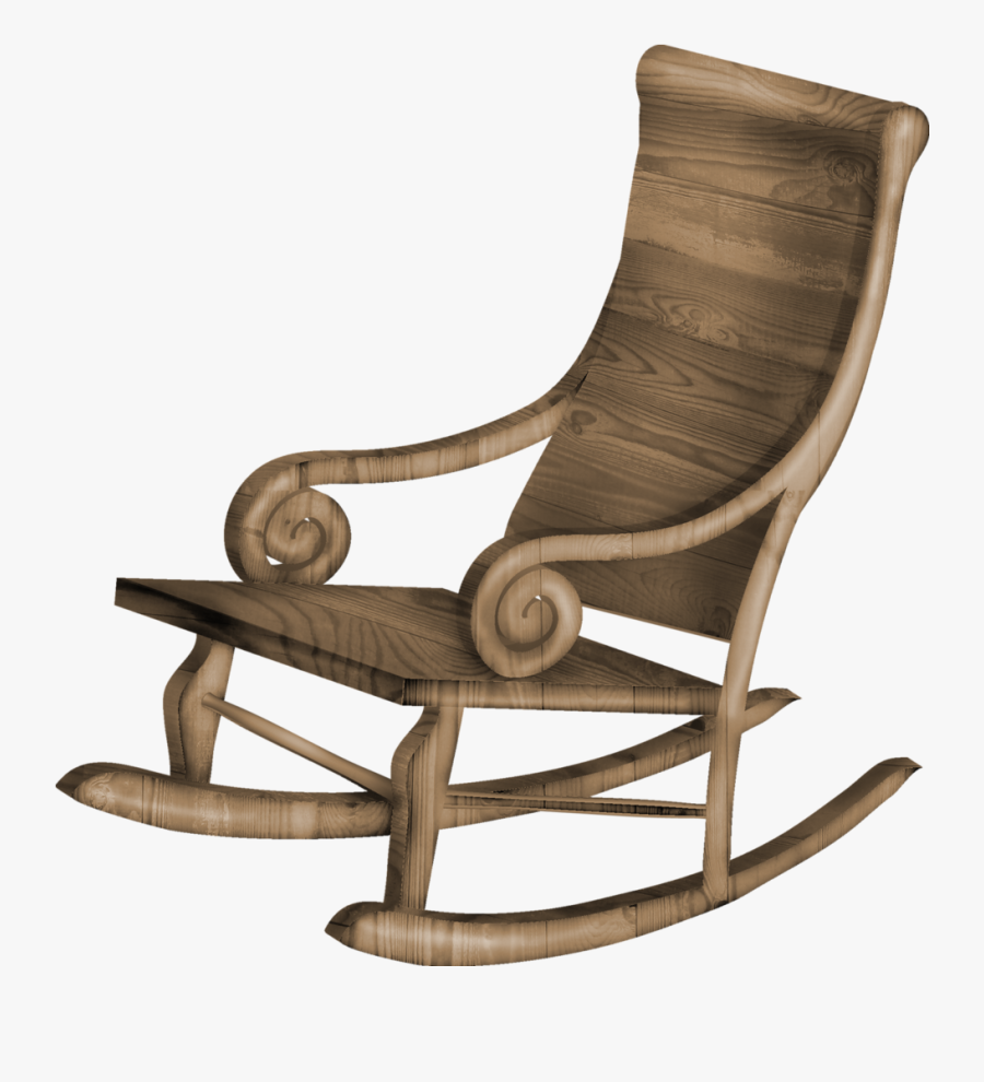 Chair Clipart Clip Art - Rocking Chair Transparent Background, Transparent Clipart