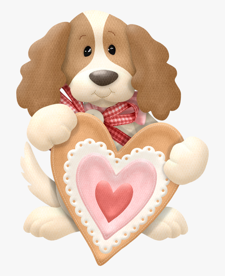 Thumb Image - Valentines Dog Clip Art, Transparent Clipart