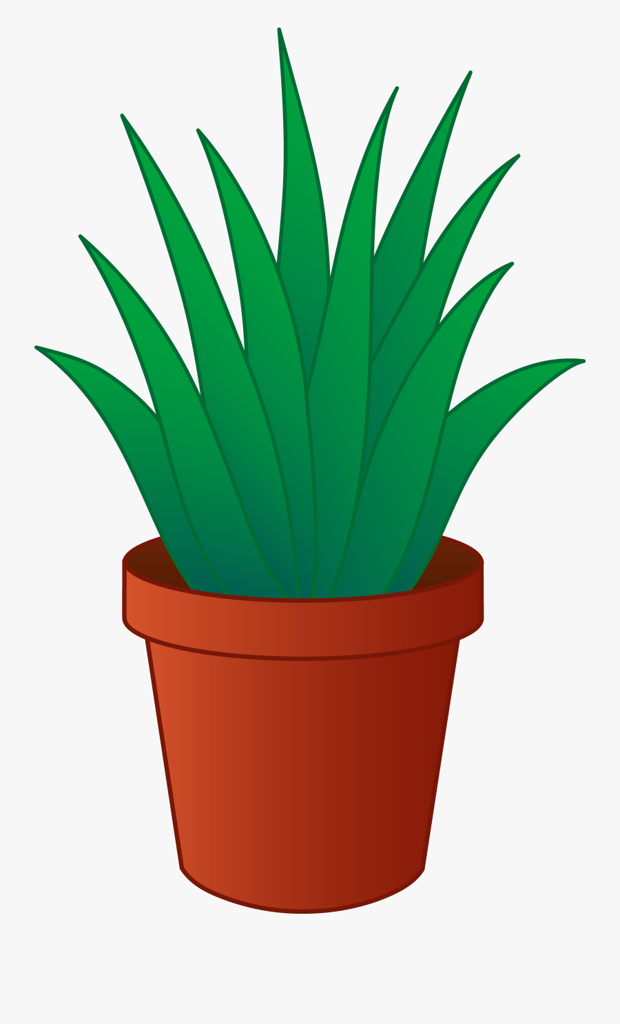 Plant Clipart Free - Plant In Pot Clip Art, Transparent Clipart