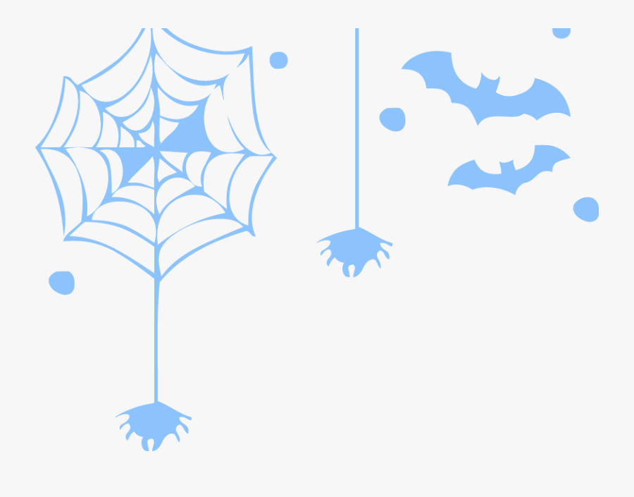Free Online Spider Webs Spiders Bats Vector For Design - Spider Web, Transparent Clipart