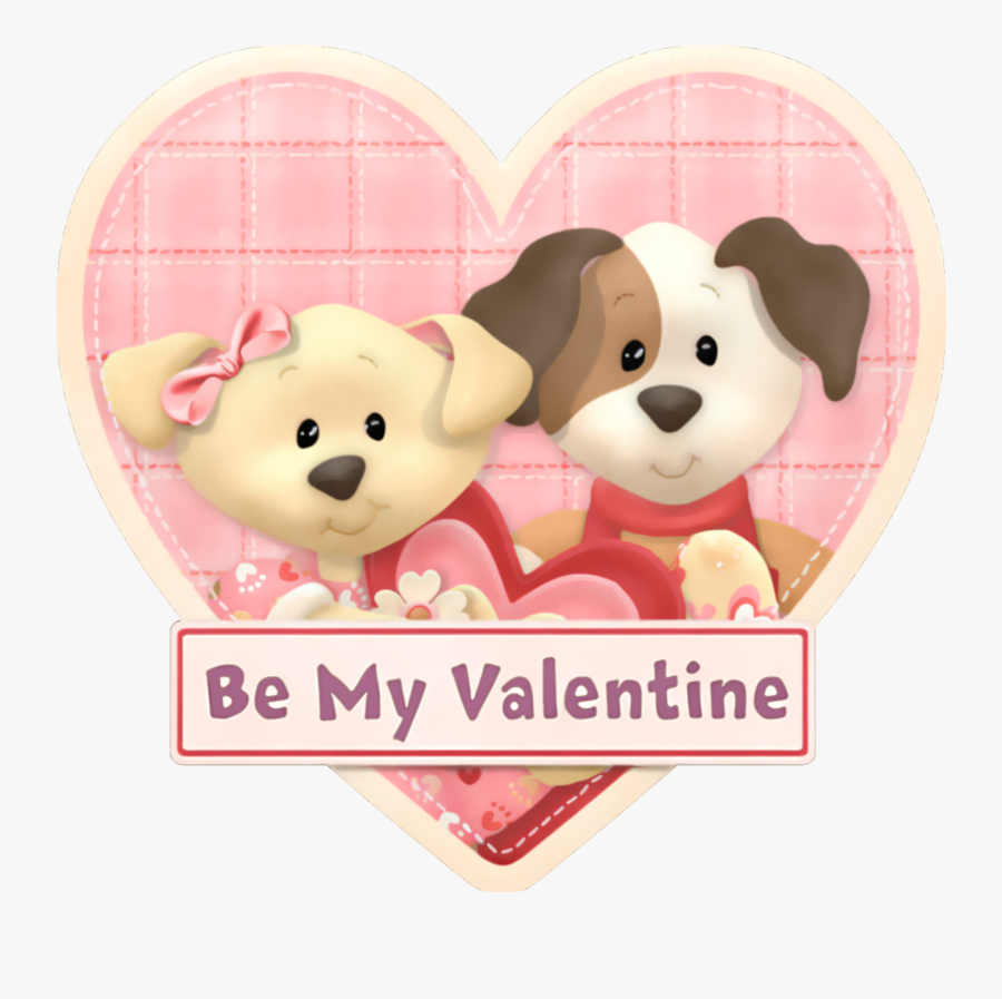 Puppy Clipart Valentine - Valentine Dog Puppy Clipart, Transparent Clipart