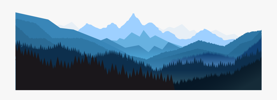 Transparent Mountain Vector Png - Transparent Background Mountain Clipart, Transparent Clipart