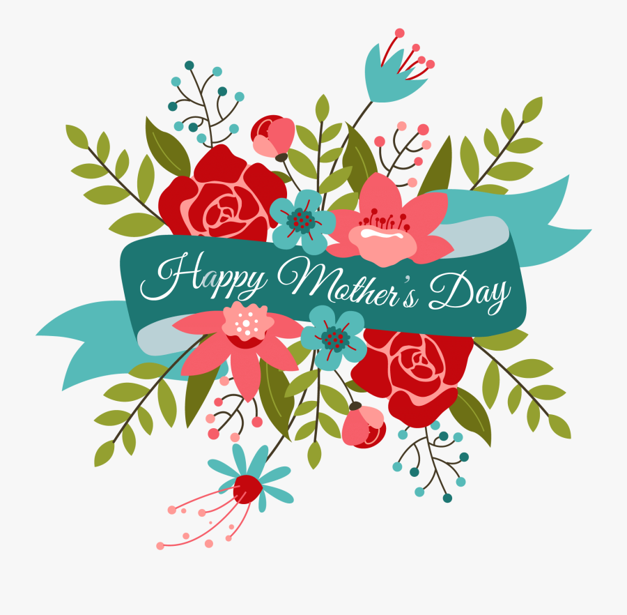 Clip Art Happy Mothers Day, Transparent Clipart