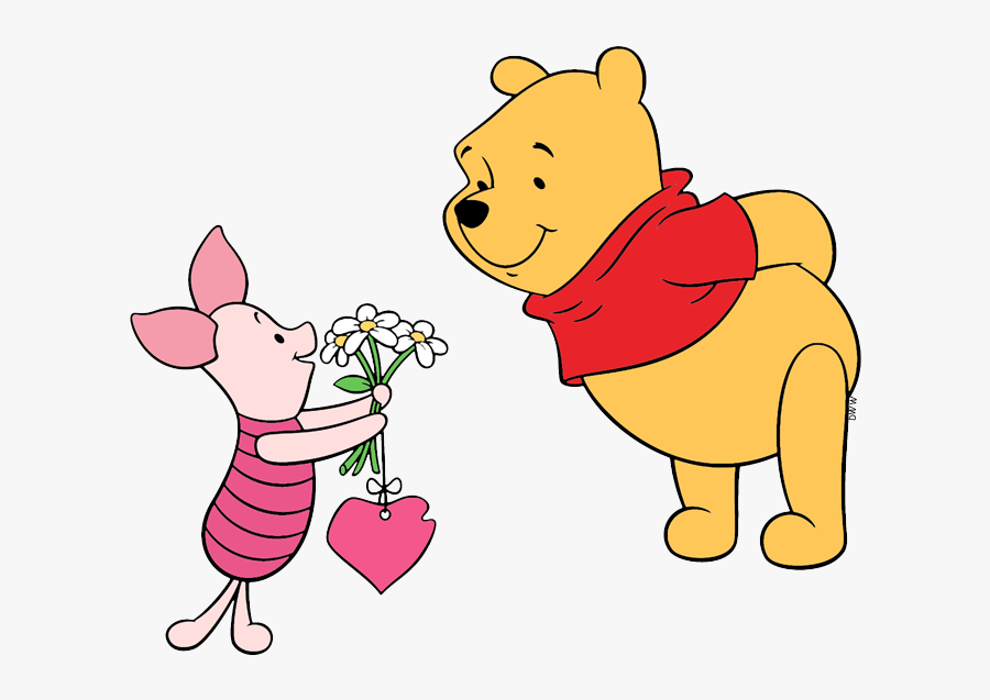Cute Pooh And Piglet, Transparent Clipart