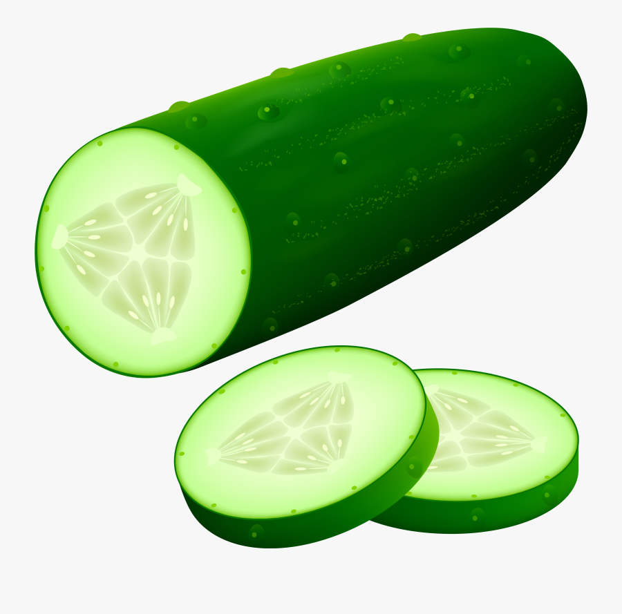 Cucumber Clipart, Transparent Clipart