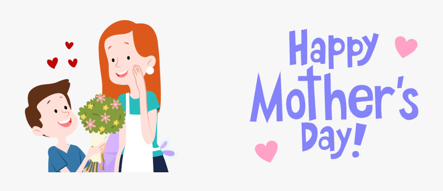 Clip Art Clipart Huge Freebie - Happy Mother Day Blue Clipart, Transparent Clipart