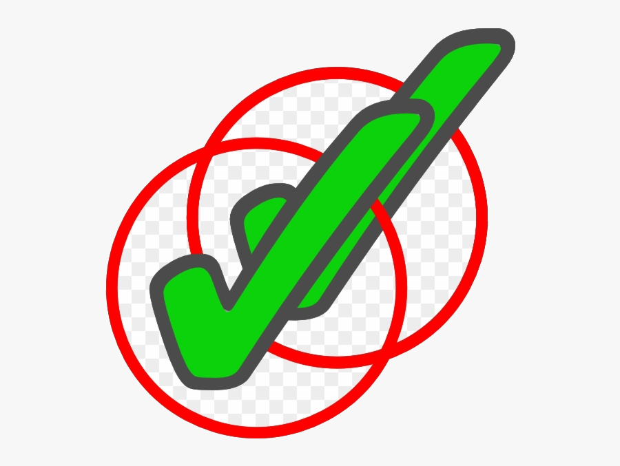 Check Green Mark In Circle Clip Art At Vector Double - Animated Green Check Mark, Transparent Clipart