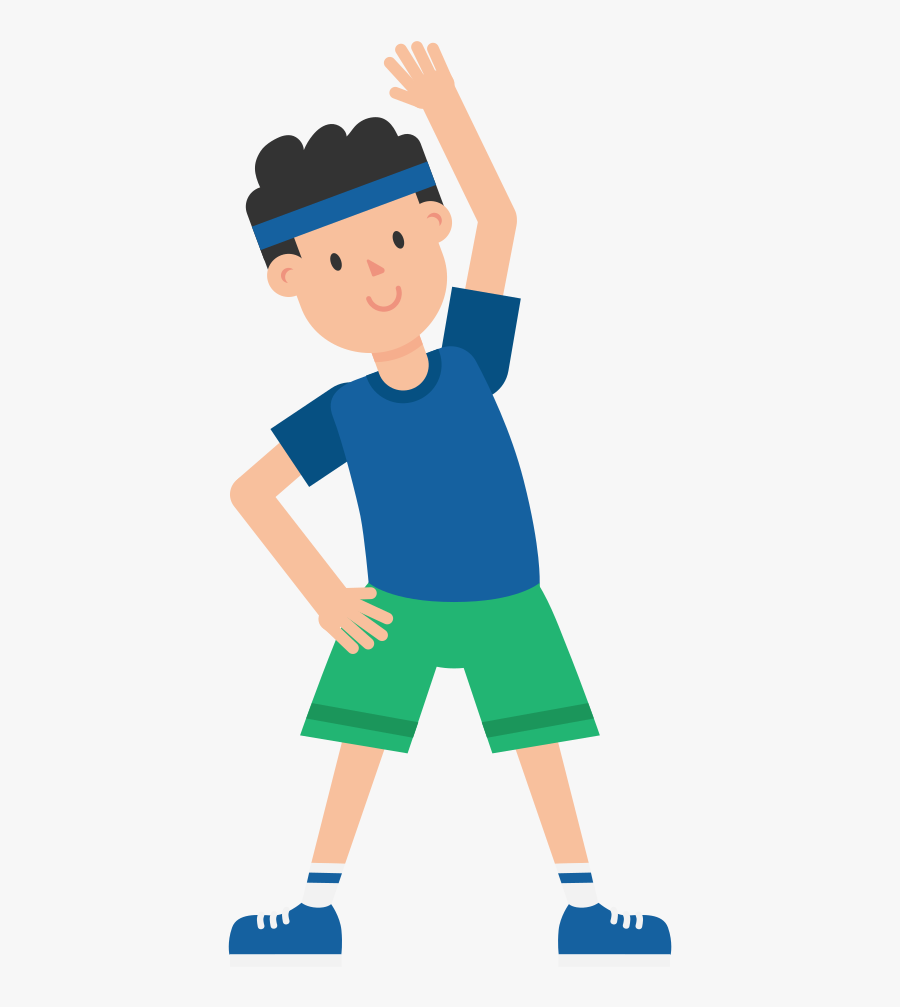 Exercising Clipart Exercise Man - Exercise Cartoon Png, Transparent Clipart
