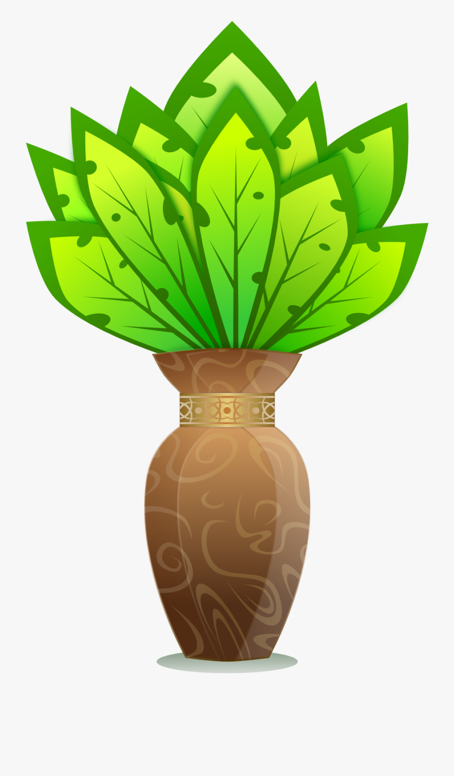 Plant Images Free Download Clip Art On - Plant In Vase Clipart, Transparent Clipart